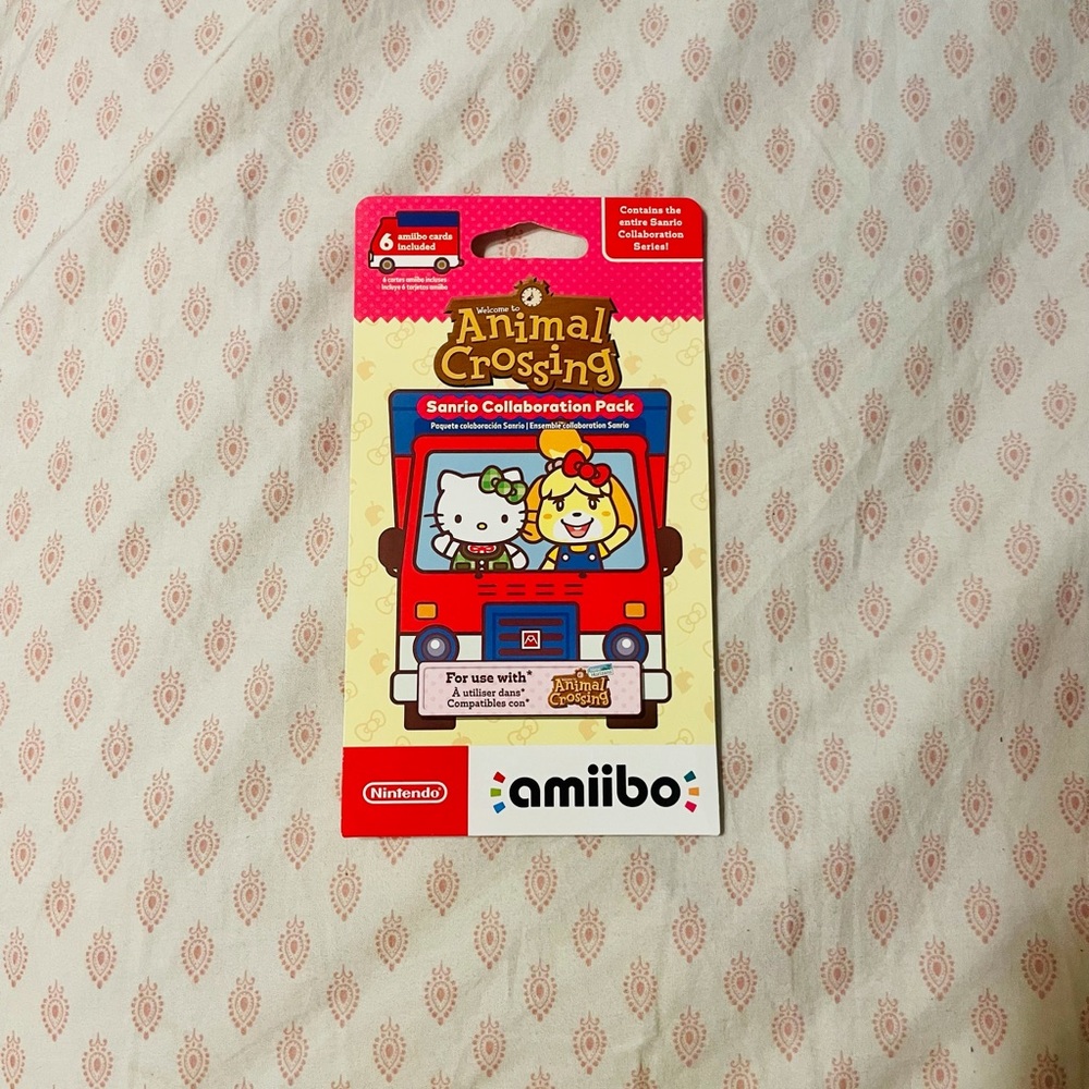 Animal Crossing Sanrio Collaboration Amiibo Pack